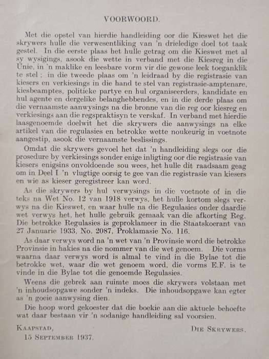 Die Kieswet by J T van Wyk & G F v L Froneman