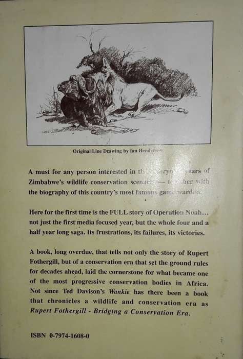 Rupert Fothergill. Bridging a conservation era  - Keith Meadows