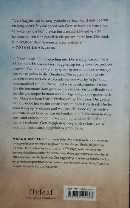 Die Spore Van Gert Saggiestrap - Marco Botha