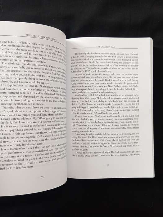 The Springbok Captains by Edward Griffiths & Stephen Nell