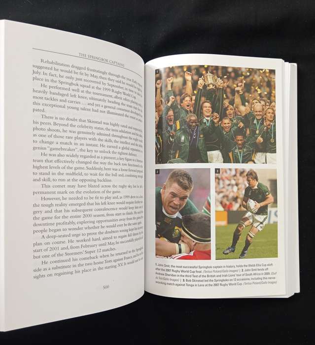 The Springbok Captains by Edward Griffiths & Stephen Nell