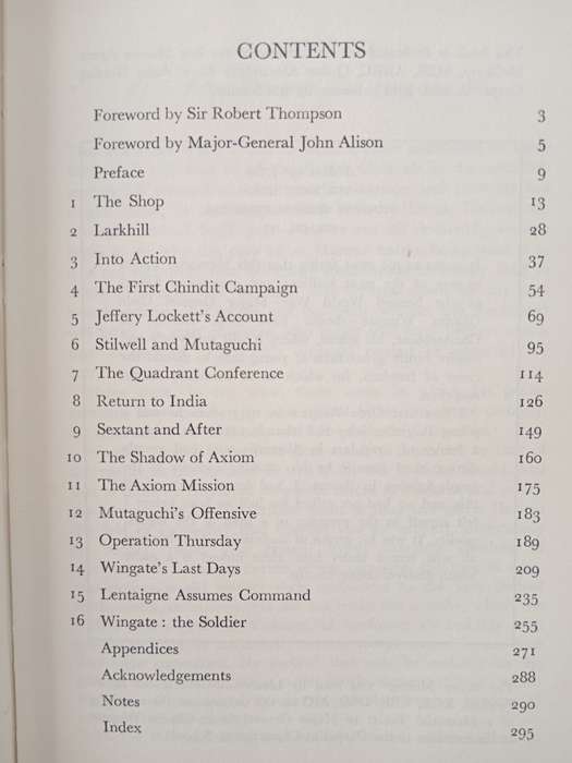 Wingate in Peace & War by Major-General Derek Tulloch