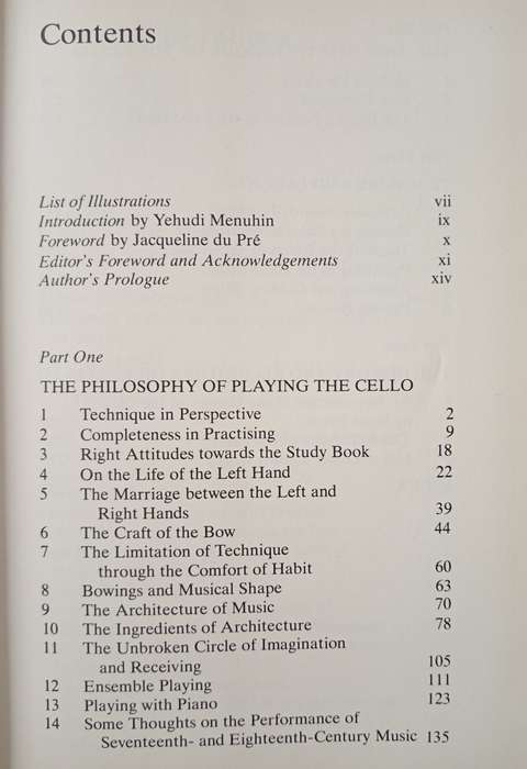 Yehudi Menuhin Music Guides Cello William Pleeth Compiled & Edited by Nona Pyron