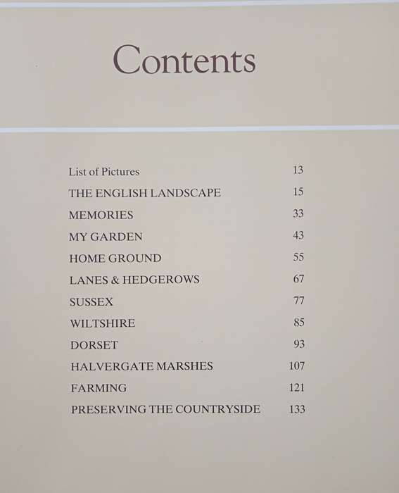 Beningfield`s English Landscape by Gordon Beningfield