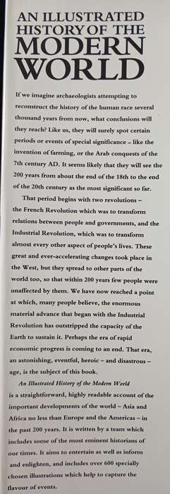An Illustrated History of the Modern World by General Editor Esmond Wright