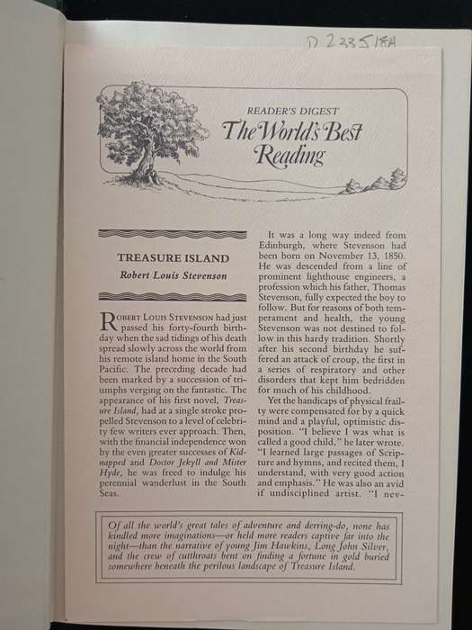 Treasure Island by Robert Louis Stevenson
