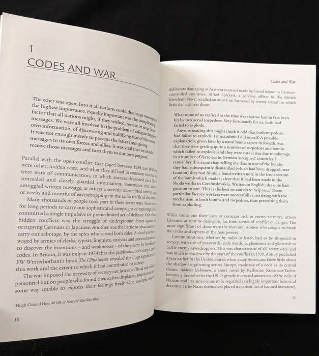 Voices of the Code Breakers by Michael Paterson Foreword by Robert Harris