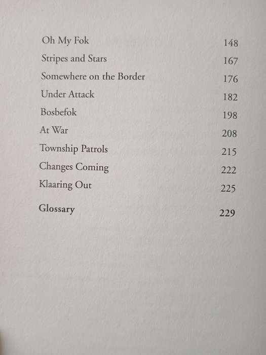 An Unpopular War From afkak to bosbefok by JH Thompson