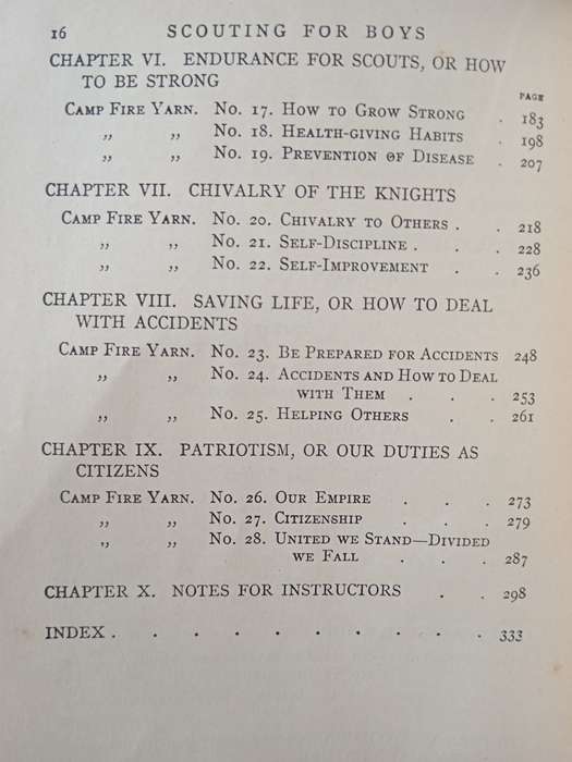 Scouting for Boys by Lord Baden-Powell of Gilwell