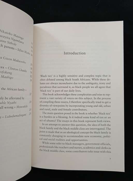Black Tax Edited by Niq Mhlongo