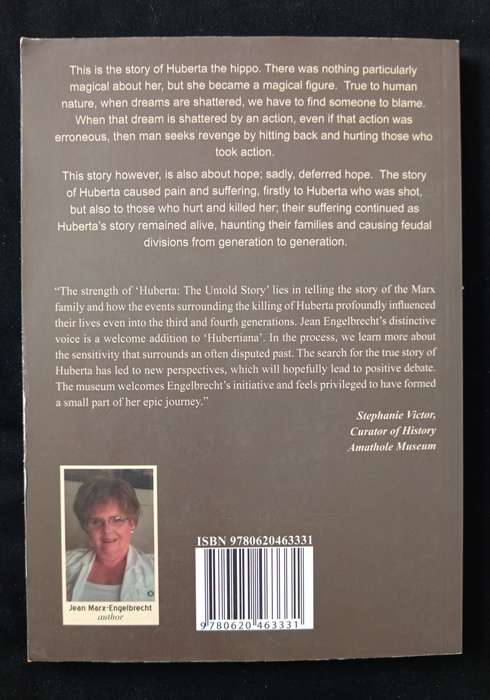 HUBERTA the untold story by Jean Marx-Engelbrecht