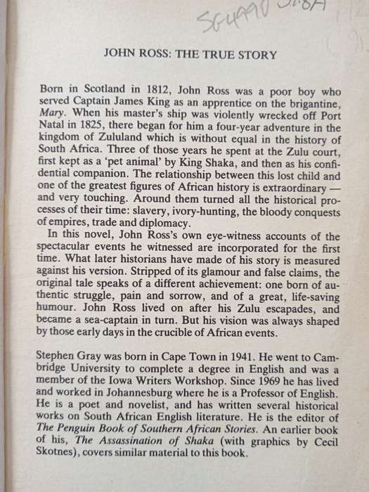 John Ross The true story by Stephen Gray