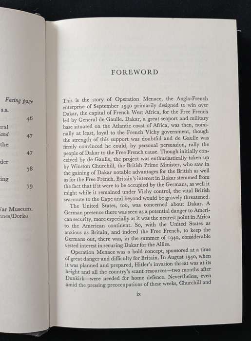 The Guns of Dakar September 1940 by John Williams