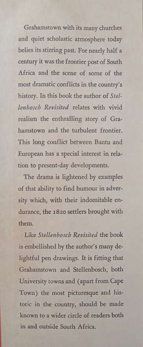 Frontier Post the story of Grahamstown by Joy Collier