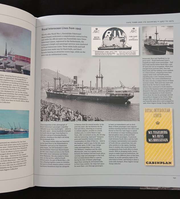Cape Town`s Dockland Cameos of Shipping in Cape Town by Brian Ingpen