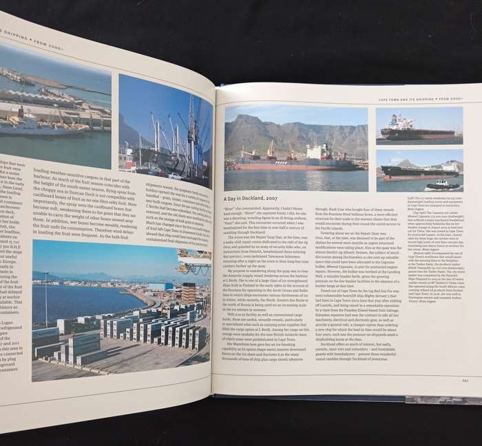 Cape Town`s Dockland Cameos of Shipping in Cape Town by Brian Ingpen