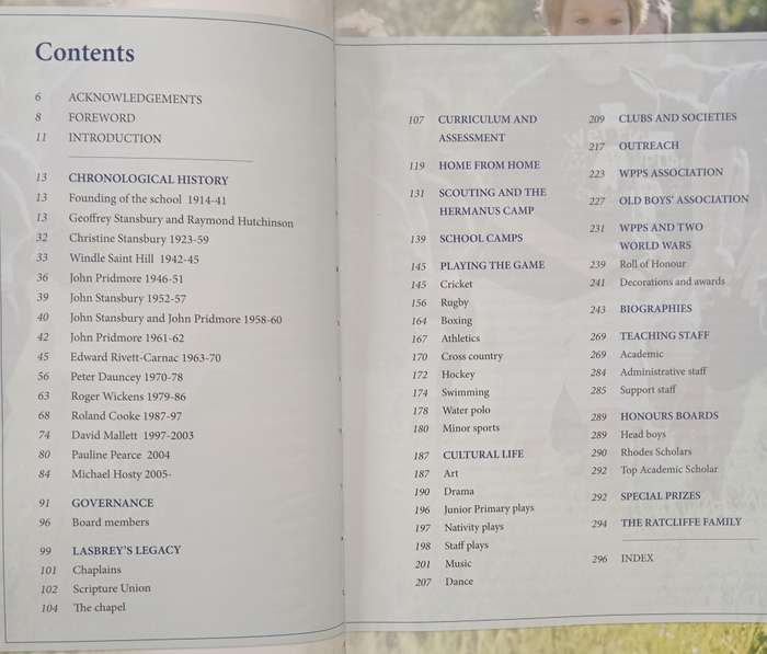A Prep School & It`s People by Pauline & Malcolm Pearce