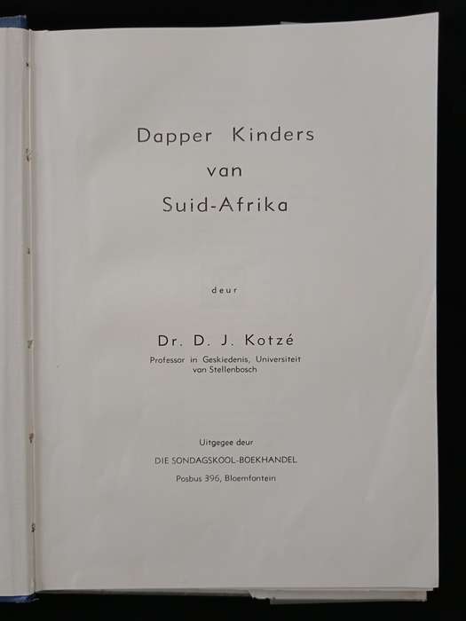 Dapper Kinders van Suid-Afrika by DJ Kotzé