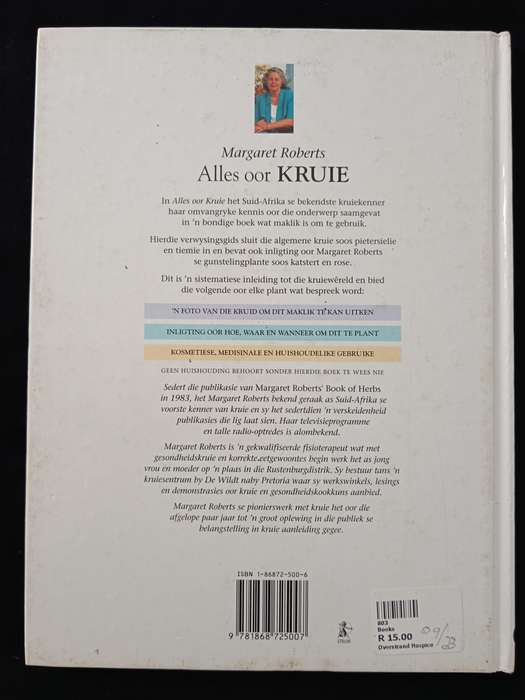 Allies oor Kruie by Margaret Roberts