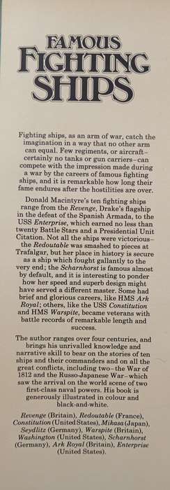 Famous Fighting Ships by Donald MacIntyre