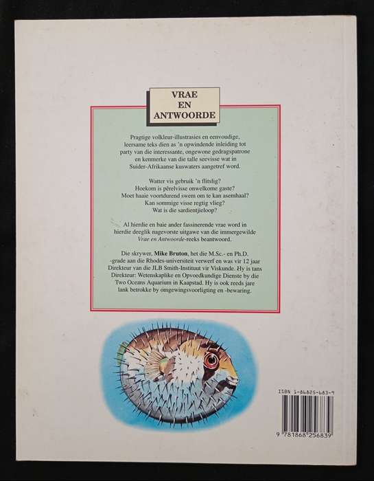 Seevisse van Suider-Afrika by Mike Bruton & David Thorpe