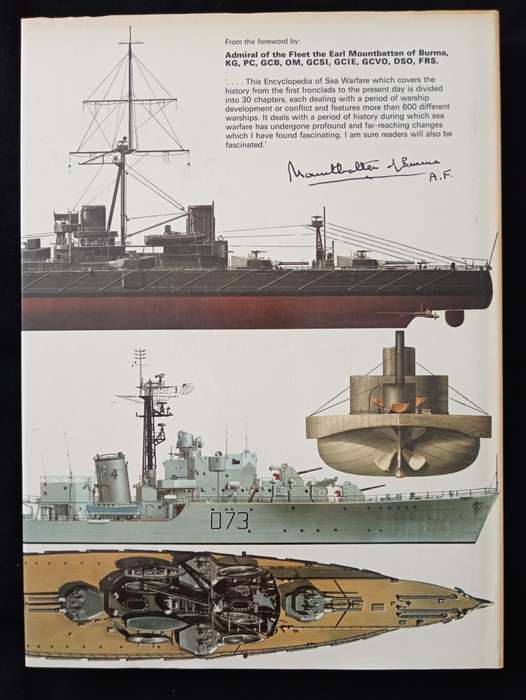 The Encyclopedia of Sea Warfare Foreword by Admiral of the Fleet the Earl Mountbatten of Burma