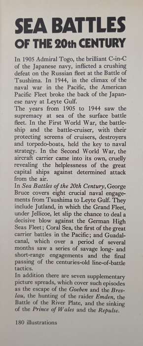 Sea Battles of the 20th Century by George Bruce