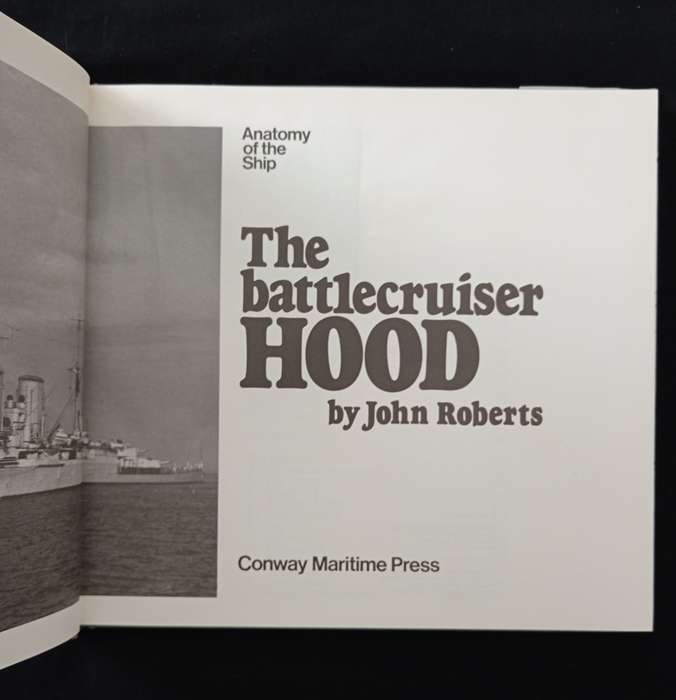 Anatomy of the Ship The Battlecruiser Hood by John Roberts
