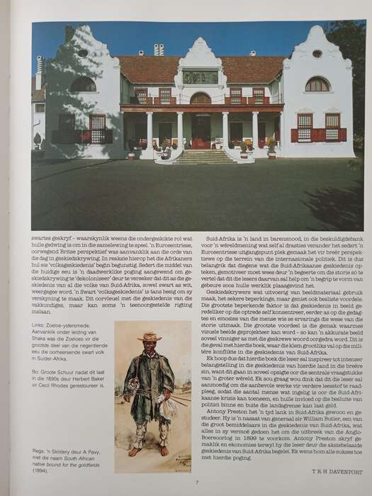 Suid-Afrikaanse Geskiedenis in Beeld by Anthony Preston