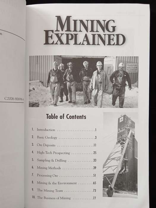 Mining Explained A Layman`s Guide by Editors James Whyte & John Cumming