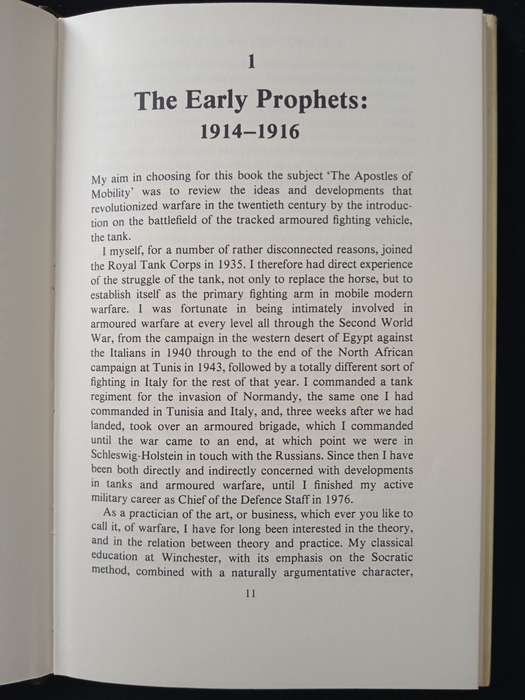 The Apostles of Mobility by Field Marshal Lord Carver