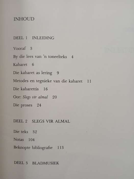 Slegs vir Almal by Hennie Aucamp