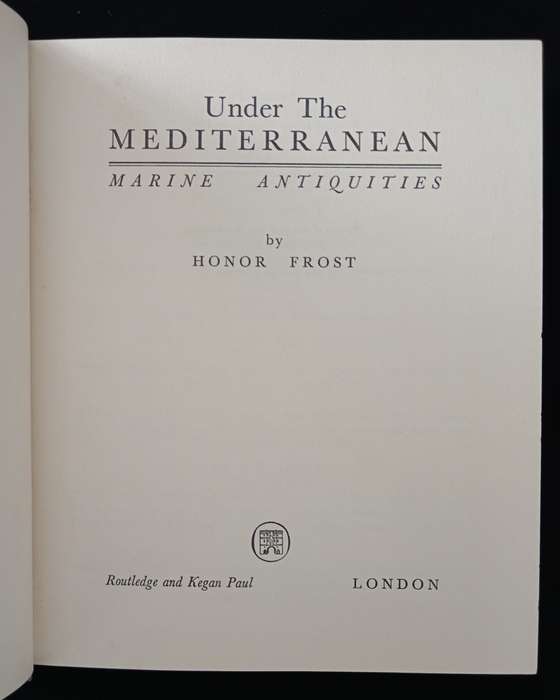 Under The Mediterranean by Honor Frost