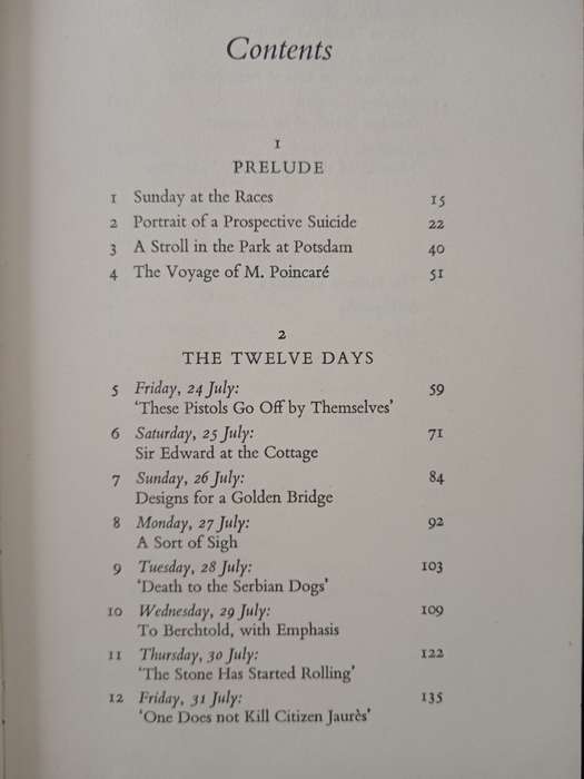 The Twelve Days 24 July to 4 August 1914 by George Malcolm Thomson