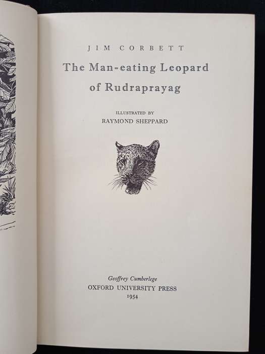 The Man-eating Leopard of Rudraprayag by Jim Corbett