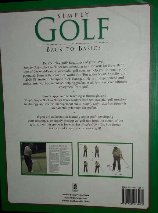 Simply Golf - Back To Basics - Steve Bann