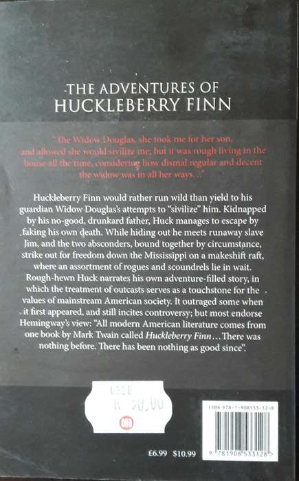 The Adventures Of Huckleberry Finn - Mark Twain