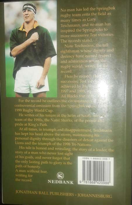 For The Record - Gary Teichmann