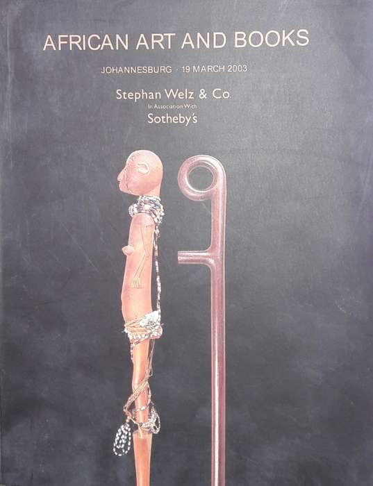 African Art & Books - Stephan Welz & Co In Association With Sotheby`s