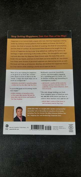 The five thieves of happiness by John Izzo PhD