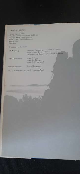 Beeld van die SWA Gebiedsmag by P.H.R. Snyman - 1st Edition