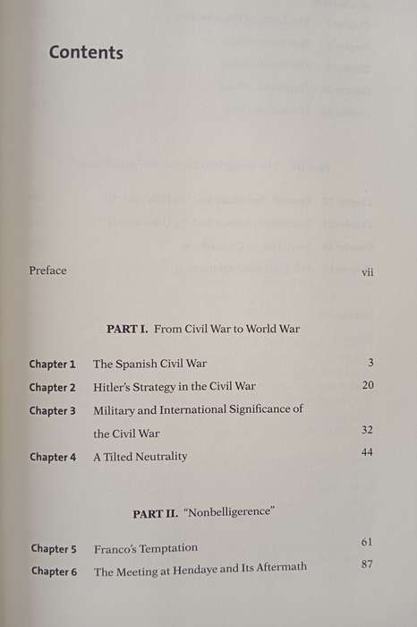 Franco and Hitler by Stanley G Payne