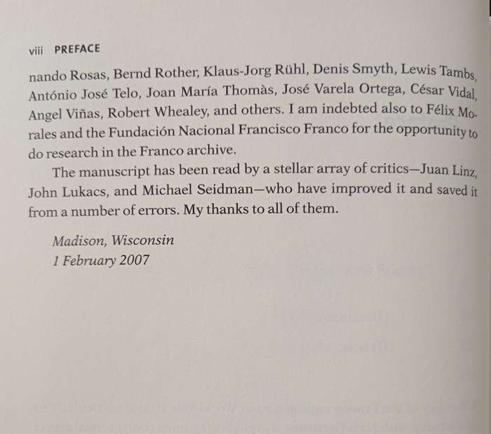 Franco and Hitler by Stanley G Payne