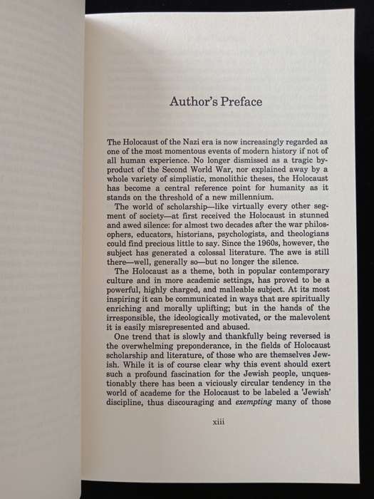 The Nazi Holocaust It`s History & Meaning by Ronnie S Landau