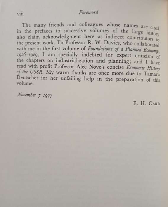 The Russian Revolution from Lenin to Stalin 1917-1929 by Edward Hallett Carr