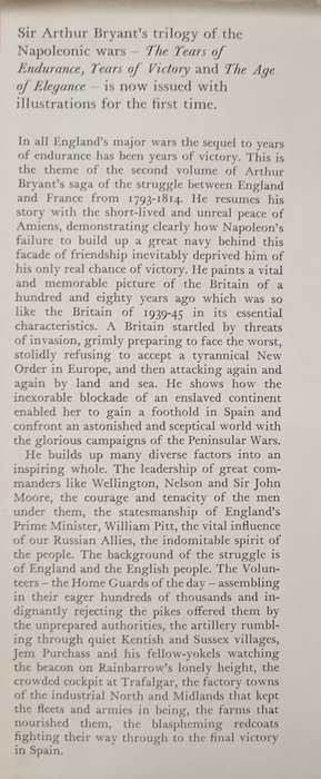 Years of Victory 1802-1812 by Arthur Bryant