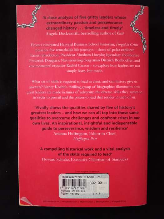 Forged in Crisis by Nancy Koehn