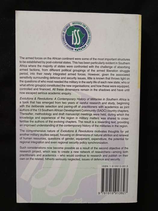 Evolution & Revolution Edited by Martin Rupiya