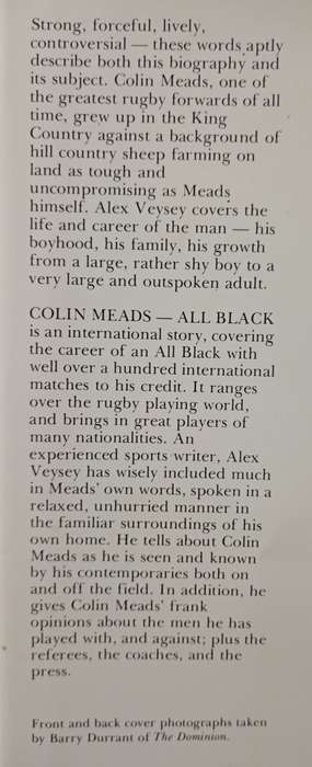 Colin Meads All Black by Alex Veysey