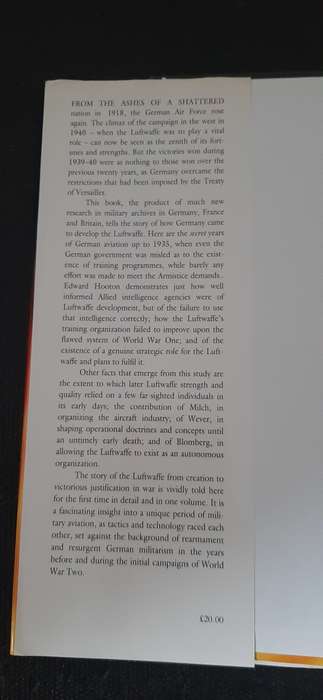 Phoenix Triumphant - The Rise and Rise of the Luftwaffe by E.R. Hooton
